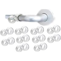 VABNEER PVC Topes de Puerta Silicona 10 Pack Manija de la puerta de parachoques Topes de Puerta Silicona Flexiblepara…